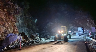 KAPUZBAŞI YOLU'NDA  HEYELAN