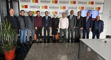 MHP KOCASİNAN TEŞKİLATINDAN TV1’E ZİYARET