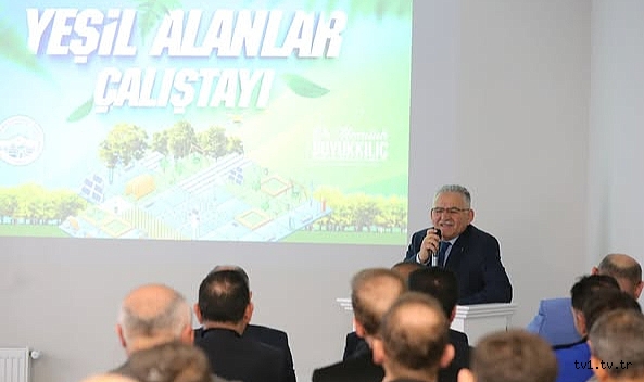 BAŞKAN BÜYÜKKILIÇ, BÜYÜKŞEHİR’İN DÜZENLEDİĞİ ‘YEŞİL ALANLAR ÇALIŞTAYI’NA KATILDI