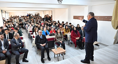 CELAL BAYAR ANADOLU LİSESİ ÖĞRENCİLERİ İLE BULUŞTU