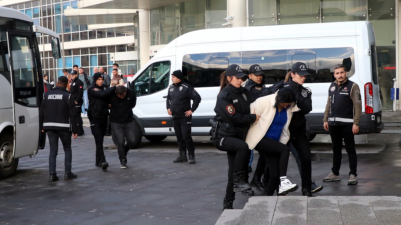 'Hücre-6 Operasyonu'nda gözaltına alınan 17 şüpheliden 13’ü, tutuklandı