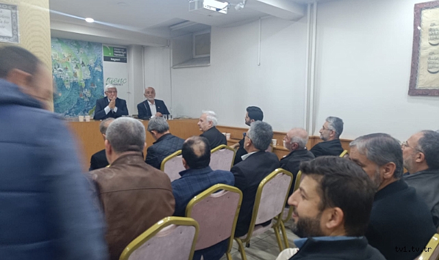 Süleyman Arslantaş Kayseri'de MAZLUMDER ve İnsan Vakfı'nın misafiri oldu