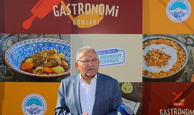 BAŞKAN BÜYÜKKILIÇ, GASTRONOMİ GÜNLERİ’Nİ ÜÇÜNCÜSÜYLE TAÇLANDIRIYOR
