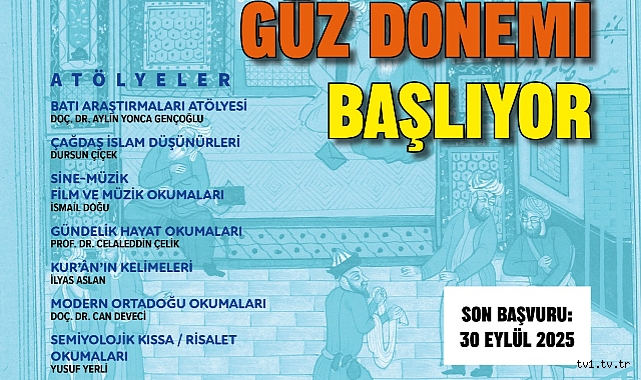 Zengin içerikli birçok atölye ve seminerlerin yer aldığı akademiye kayıtlar için son tarih 30 Eylül 2025.