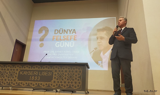 KAYSERİ FEN LİSESİNDE DÜNYA FELSEFE GÜNÜ KUTLANDI