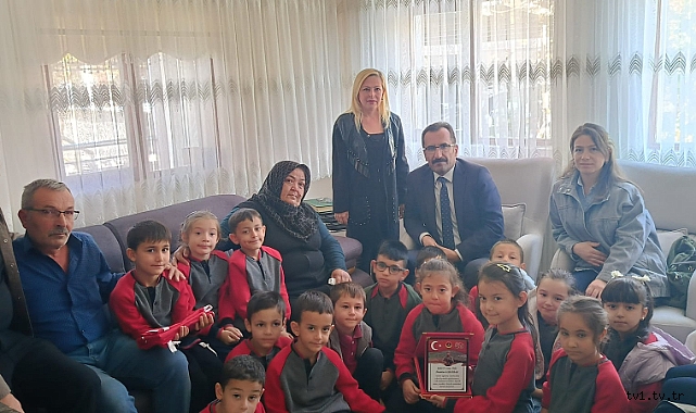 ŞEHİT İBRAHİM ALBAYRAK'IN AİLESİNİ ZİYARET ETTİLER