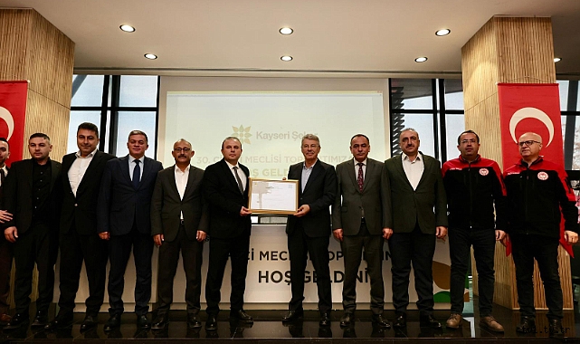 BİRİNCİ DERECE TARIMSAL ÖRGÜT BELGESİ TAKDİM EDİLDİ