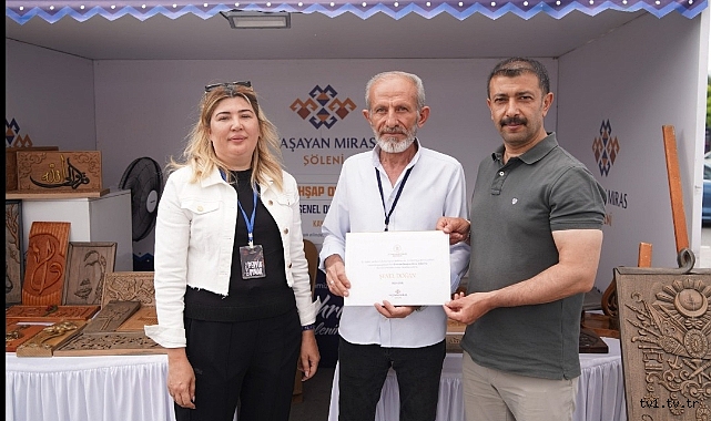 AHŞAP USTASI ŞENEL DOĞAN ERZİNCAN'A DAVET EDİLDİ